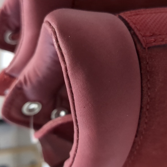 Original Chuck's Burgundy and White Suede and Leather Converse. - Picture 8 of 11